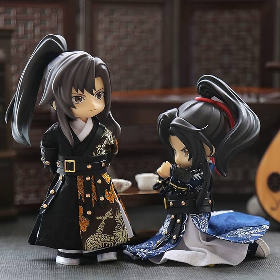 WY361 BJD ドール 衣装 漢服 中華風 古風 5点セット ハンドメイ WY361 BJD ドール 衣装 漢服 中華風 古風 5点セット ハンドメイ